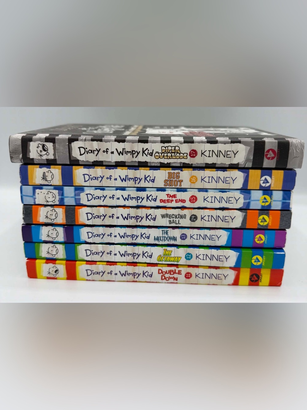 Diary of a Wimpy Kid Books 11-17 HARDCOVER SET Kinney Collection